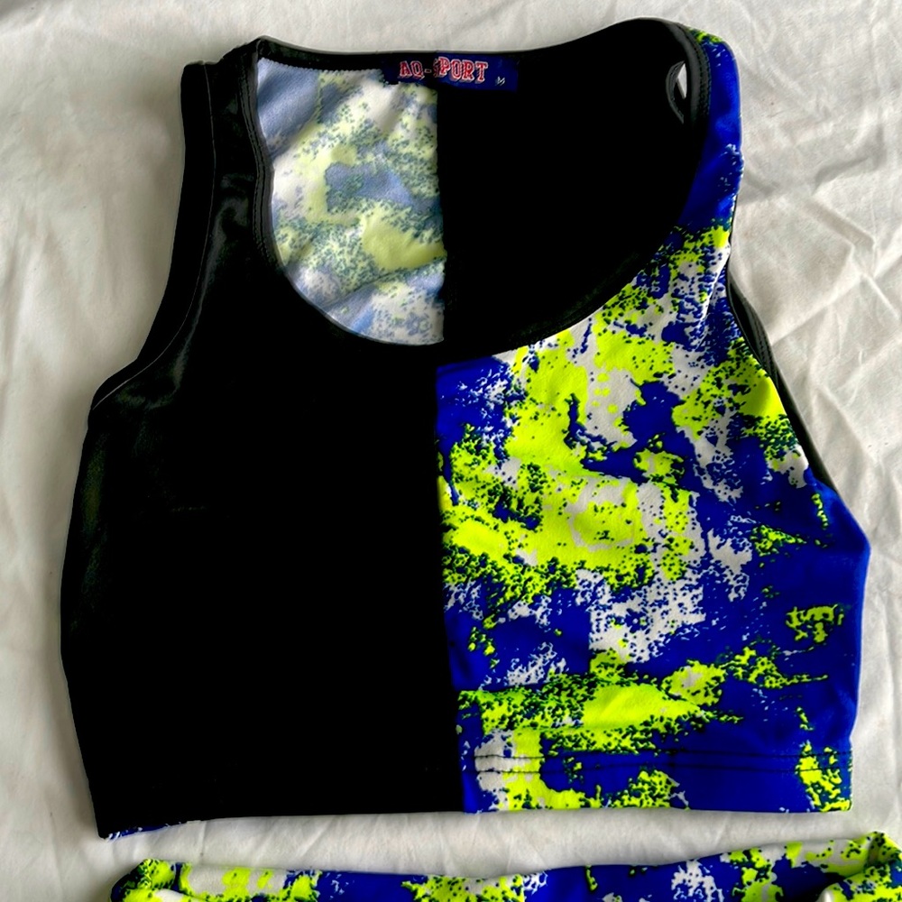 Two piece athletic wear
